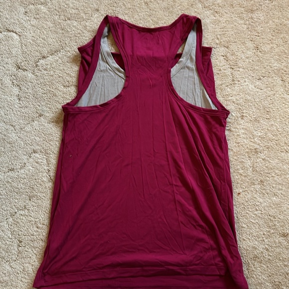 Sonoma Size Large Magenta Racerback Tank - Picture 4 of 5